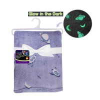 FS758: Blue Glow in the Dark Baby Blanket